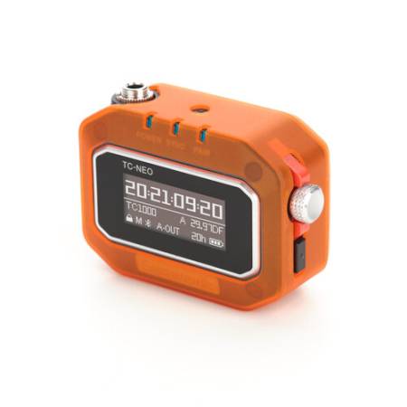 Saramonic TC-NEO - bezprzewodowy generator kodu czasowego (Timecode Sync, Bluetooth, 2.4GHz) - etui ochronne
